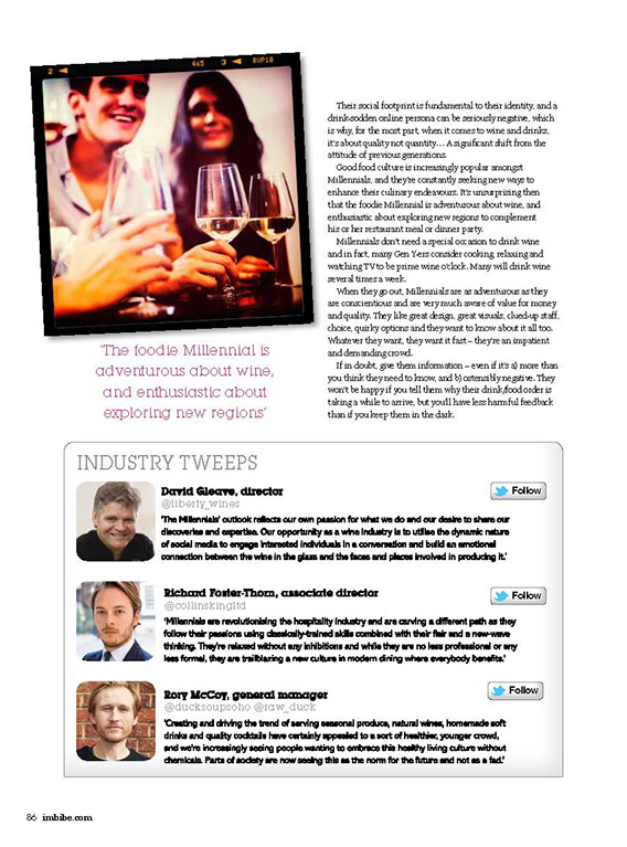 Imbibe Magazine July/Aug 2016 | Your Starter for Ten | Christopher Cooper | Wine Writer
