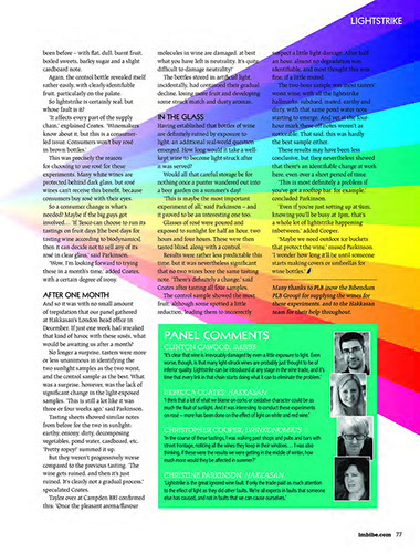 Imbibe Magazine Mar/Apr 2015 | Blanded By The Light | Christopher Cooper | Wine Writer